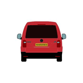 vw caddy tailgate glass