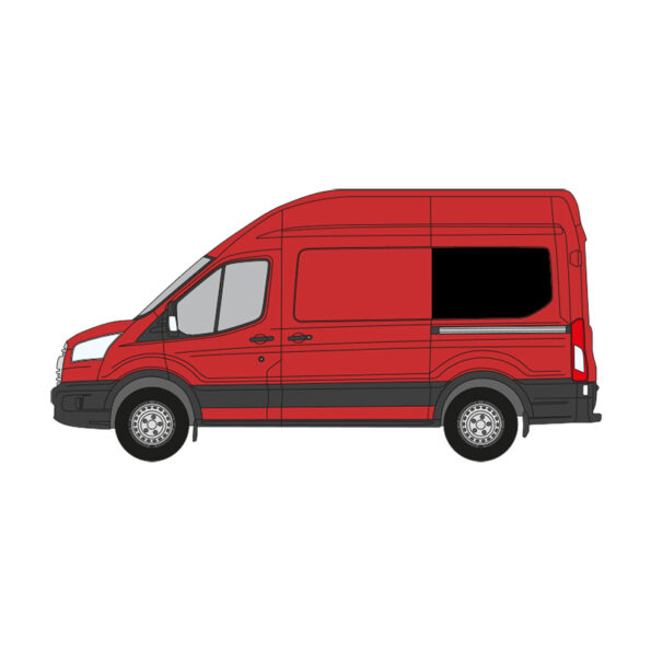 Rear Right Side Window Glass For Ford Transit Connect Van (2014-2022) – Dark Tinted, Non-Heated, Glue-On