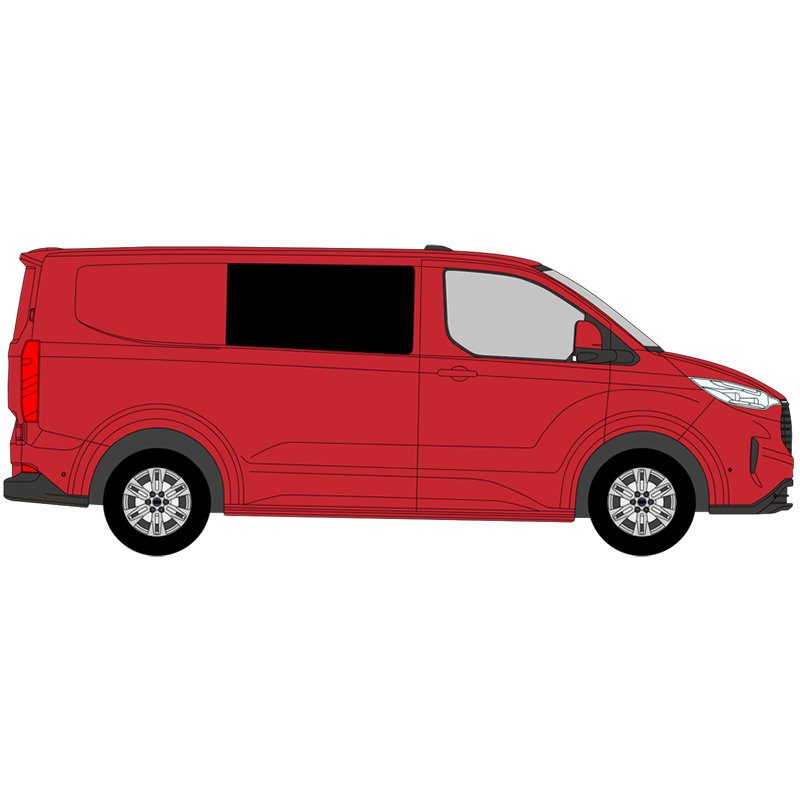 Ford Transit Custom Gen 2 - Driver Side Front Fixed Window – Privacy Glass - (2024-)