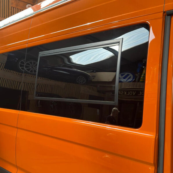 VW Crafter / Man TGE Driver Side SAFARI Window (2017~Current Year)