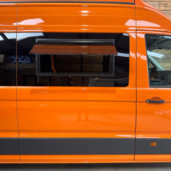 VW Crafter / Man TGE Driver Side SAFARI Window (2017~Current Year)