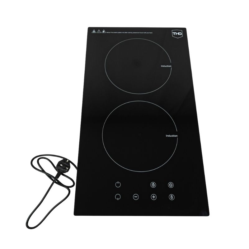 THQ Camper Van Double Induction Hob - Flush Fit - 2300w