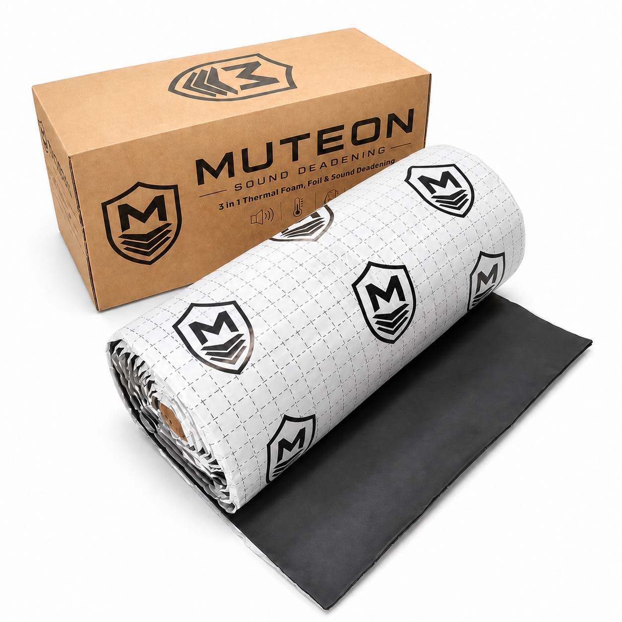 MUTEON 3-in-1 Sound Deadening & Insulation Roll - 7mm (2.5 sqm)